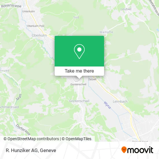 R. Hunziker AG map