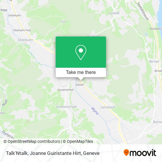 Talk'Ntalk, Joanne Guiristante Hirt map