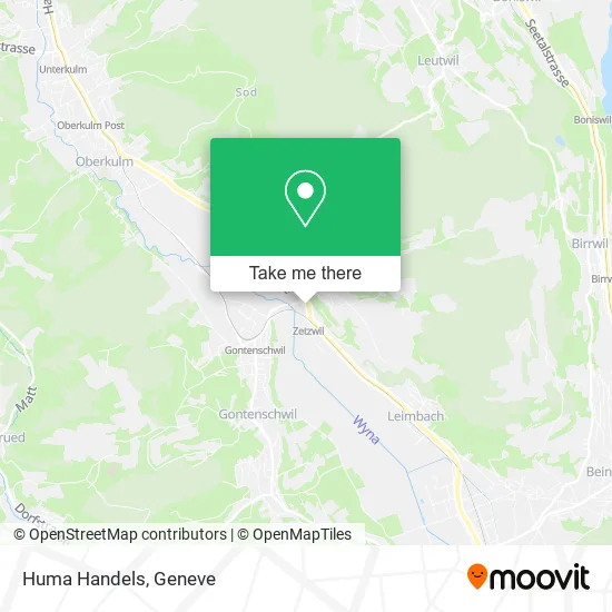 Huma Handels map