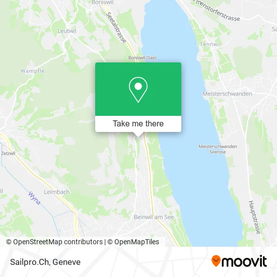 Sailpro.Ch map