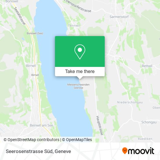 Seerosenstrasse Süd map