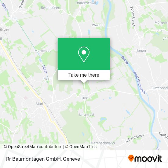 Rr Baumontagen GmbH map