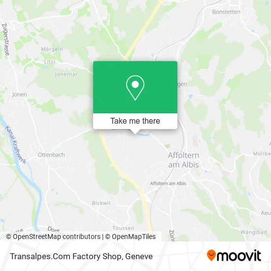 Transalpes.Com Factory Shop map