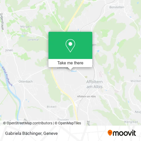 Gabriela Bächinger map