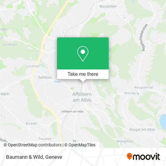 Baumann & Wild map