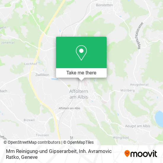 Mm Reinigung-und Gipserarbeit, Inh. Avramovic Ratko map