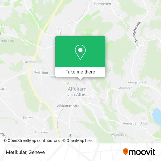 Metikular map
