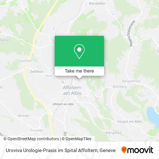Uroviva Urologie-Praxis im Spital Affoltern map