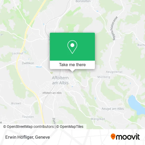Erwin Höfliger map
