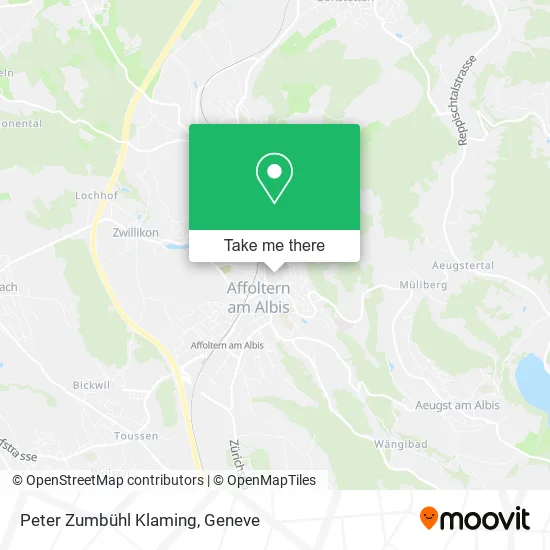 Peter Zumbühl Klaming map