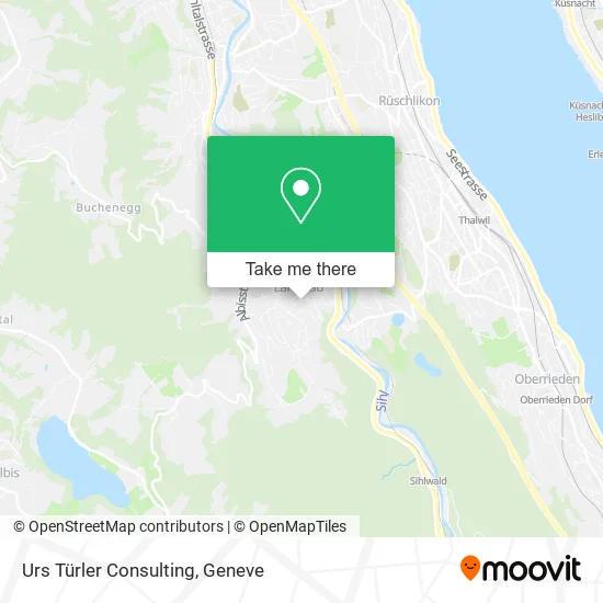 Urs Türler Consulting map