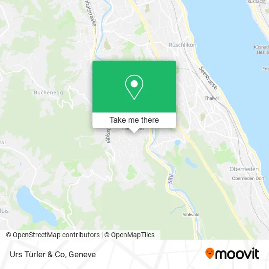 Urs Türler & Co map