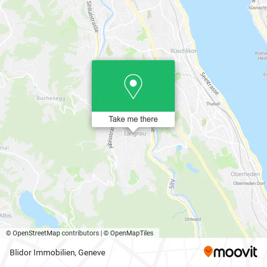 Blidor Immobilien map
