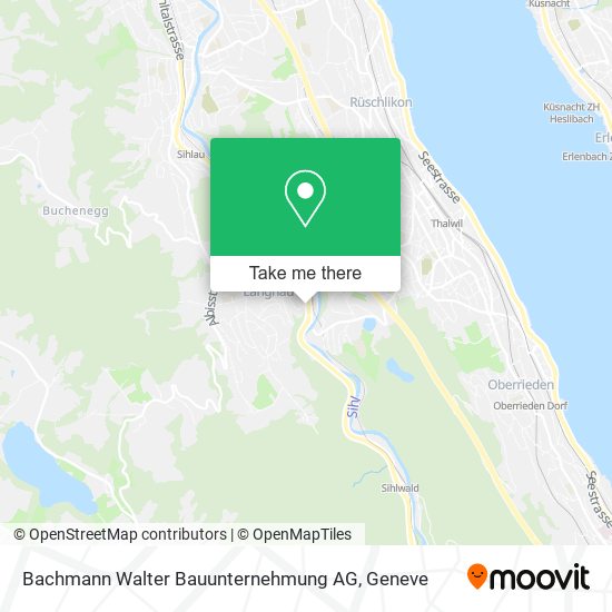 Bachmann Walter Bauunternehmung AG map