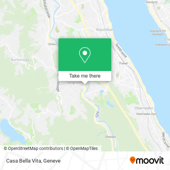 Casa Bella Vita map