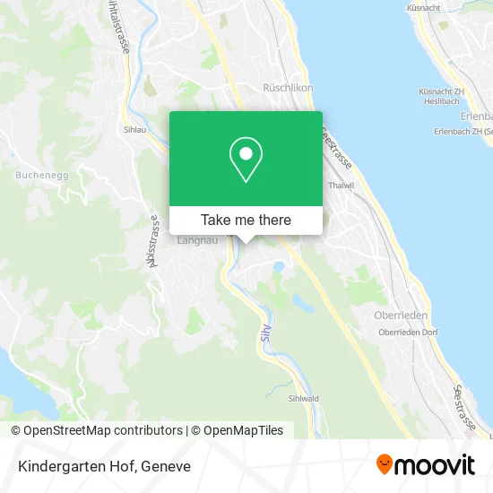 Kindergarten Hof map