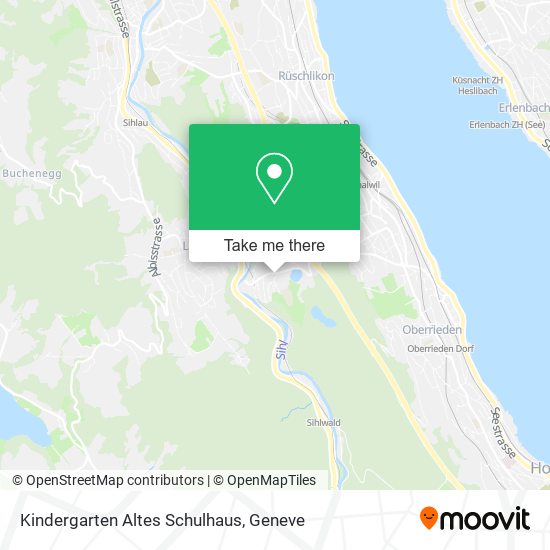 Kindergarten Altes Schulhaus map