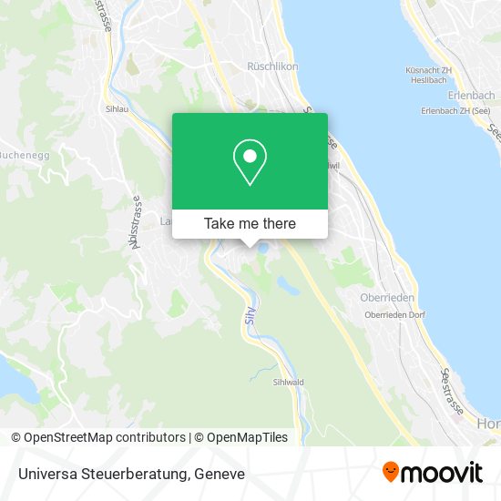 Universa Steuerberatung map