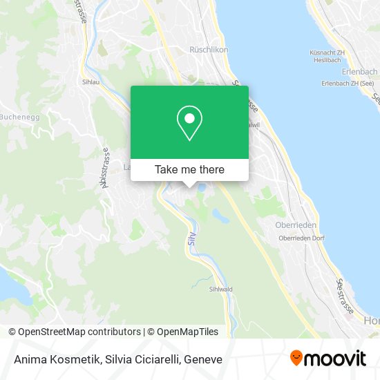 Anima Kosmetik, Silvia Ciciarelli map