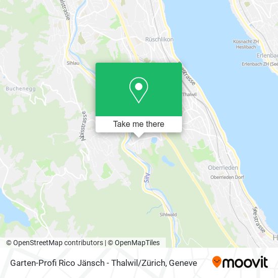 Garten-Profi Rico Jänsch - Thalwil / Zürich map