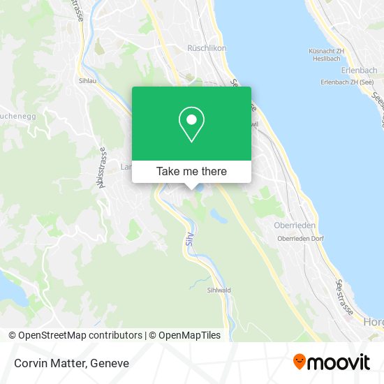 Corvin Matter map