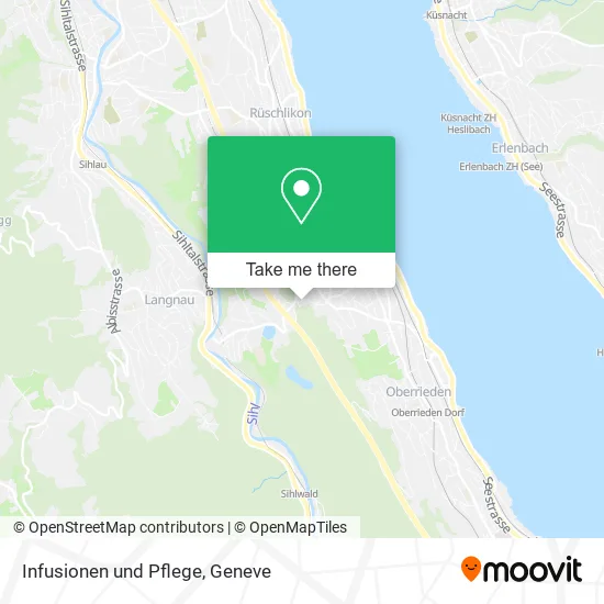 Infusionen und Pflege map