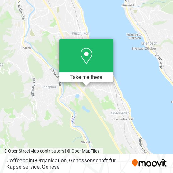 Coffeepoint-Organisation, Genossenschaft für Kapselservice map