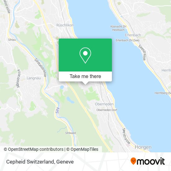 Cepheid Switzerland map