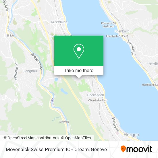 Mövenpick Swiss Premium ICE Cream map