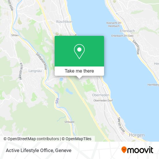 Active Lifestyle Office map