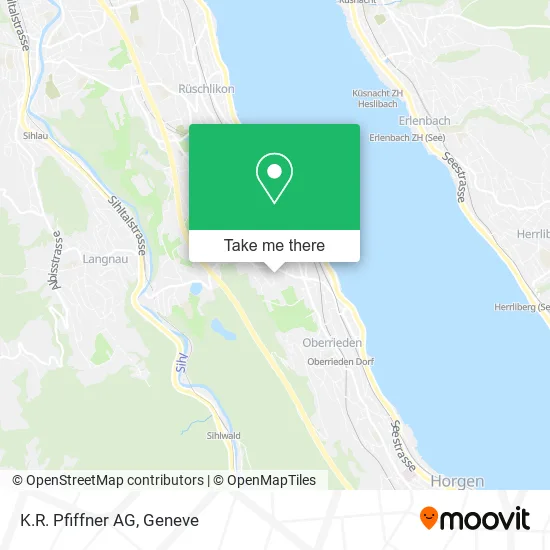 K.R. Pfiffner AG map