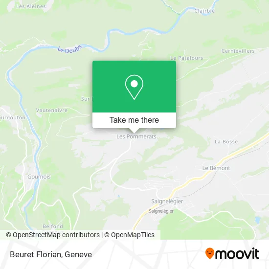 Beuret Florian map