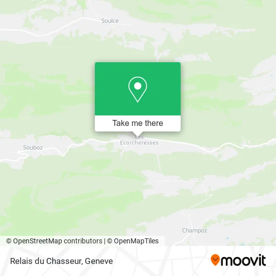 Relais du Chasseur map