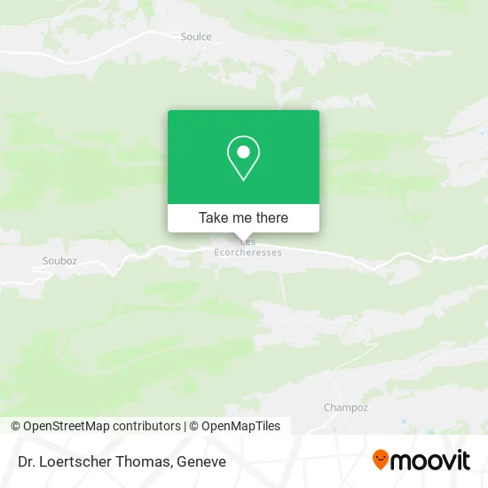 Dr. Loertscher Thomas map