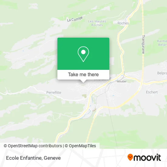 Ecole Enfantine map