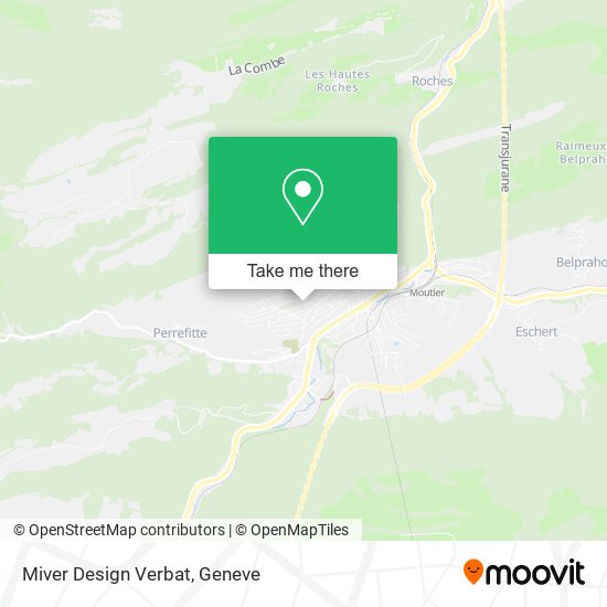 Miver Design Verbat map