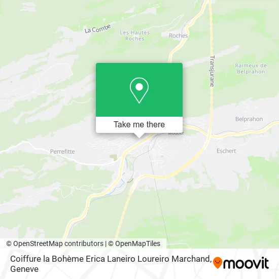 Coiffure la Bohème Erica Laneiro Loureiro Marchand map