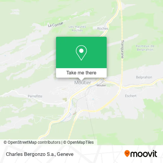 Charles Bergonzo S.a. map