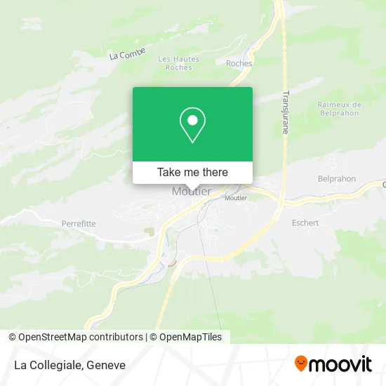 La Collegiale map