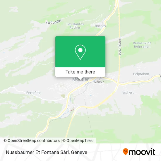 Nussbaumer Et Fontana Sàrl map