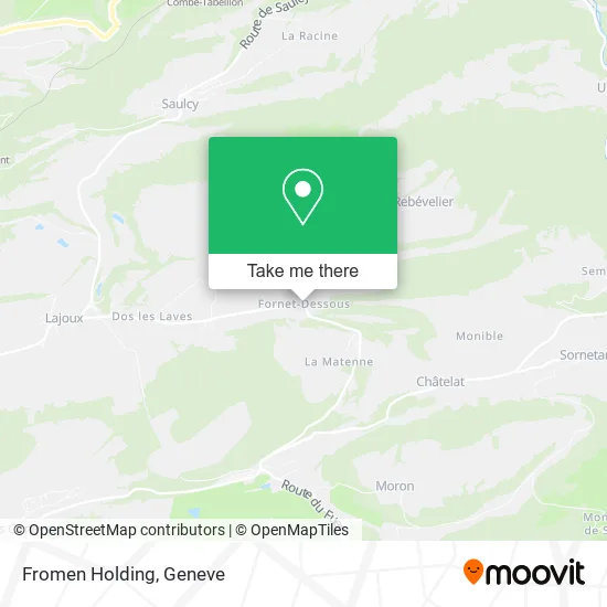 Fromen Holding map