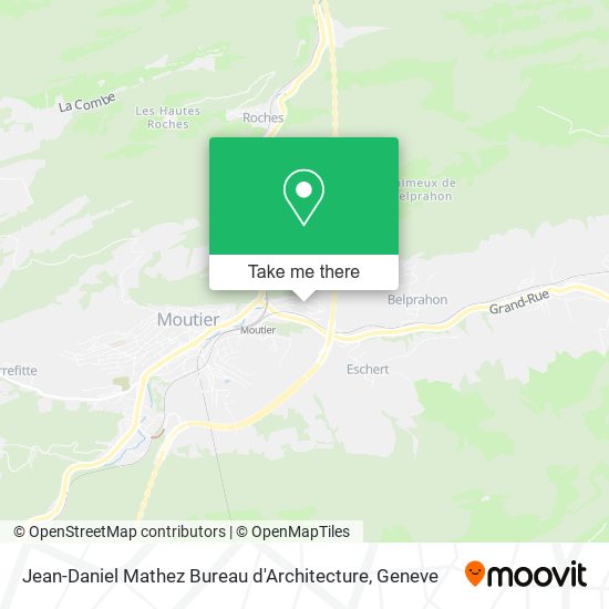 Jean-Daniel Mathez Bureau d'Architecture map