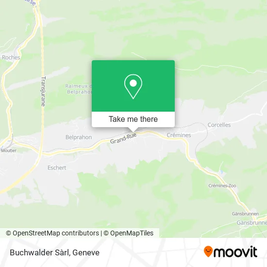 Buchwalder Sàrl map