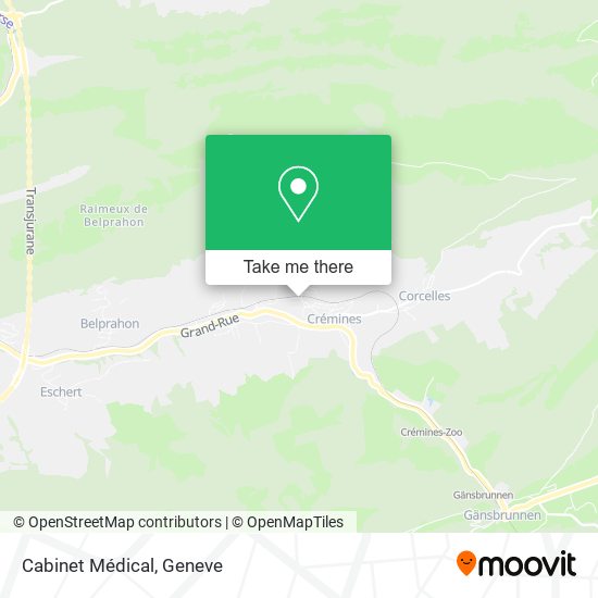Cabinet Médical map
