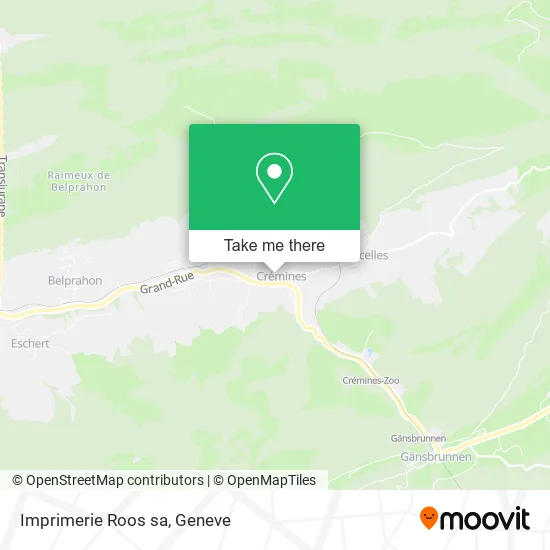 Imprimerie Roos sa map