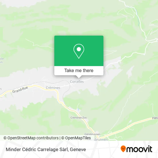 Minder Cédric Carrelage Sàrl plan