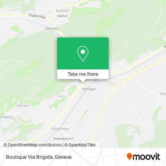 Boutique Via Brigida map