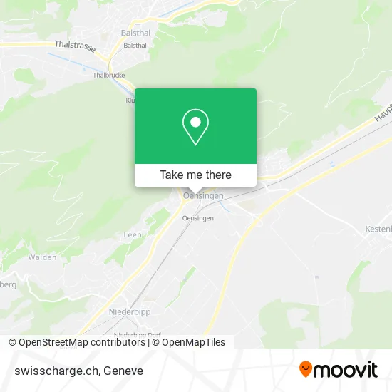 swisscharge.ch map