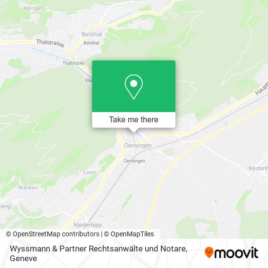 Wyssmann & Partner Rechtsanwälte und Notare map