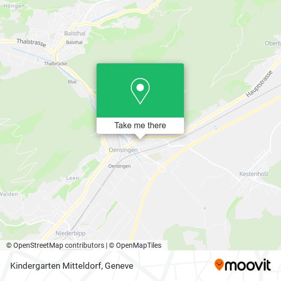 Kindergarten Mitteldorf map